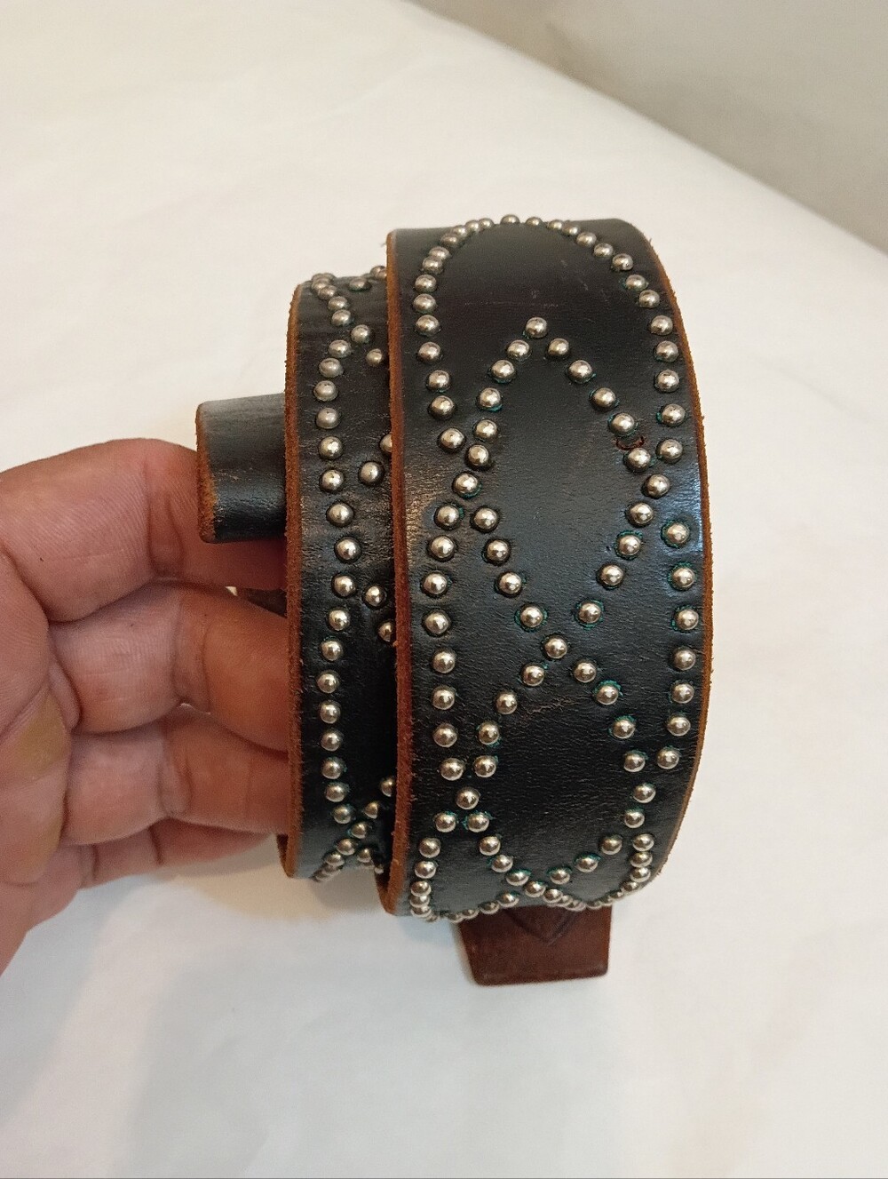 HTC Belt Studded Women's Small Vintage Only The Belt